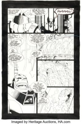 Mike Mignola and Bob Wiacek Wolverine: The Jungle Adventure #nn Story Page 32 Original Art (Marvel, 1990). | Heritage