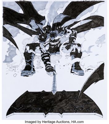 Dexter Soy Absolute Batman #20 Variant Cover Original Art (DC, 2026). (Total: 3 Items) | Heritage