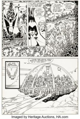 George Pérez and Romeo Tanghal The New Teen Titans #14 Story Page 19 Original Art (DC, 1981). | Heritage