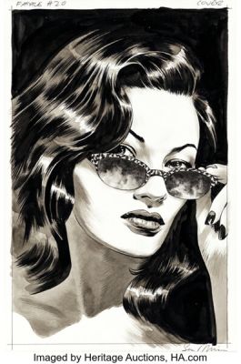 Sean Philips Fatale #20 Cover Original Art (Image, 2014). | Heritage