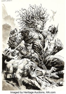 Nic Klein X-Men #21 Variant Cover Original Art (Marvel, 2023). | Heritage
