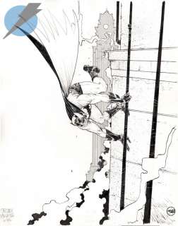 Paul Pope - batman: one dark knight issue 2 page cover