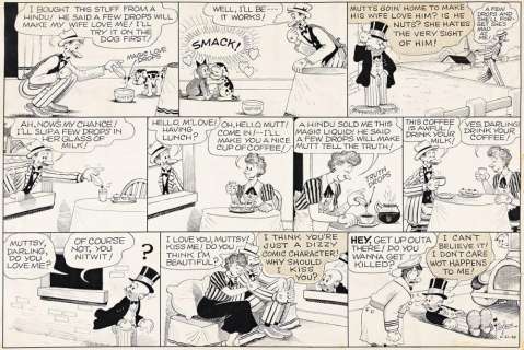 Lot 210 - AL SMITH (SIGNING AS BUD FISHER) (1902 - 1986) Mutt and Jeff.