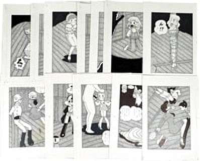 Elle Bondage Hand-Drawn Manuscript, 12 pages, inconsistent | Mandarake (Big Web)