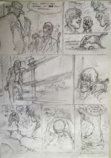 Hermann - Planche originale crayonnée - Duke T5 - Un Pistolero tu seras - 1 Comic - 2020 | Catawiki