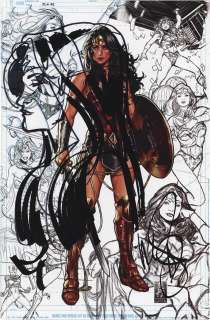 Mark Brooks Signed Book with Illustration "Wonder Woman" | Mandarake (Big Web)
