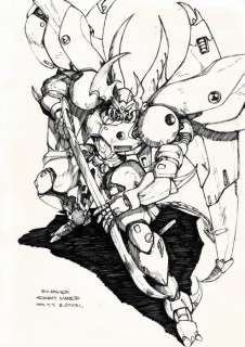 Otori, Snow | Otori, Snow - Original drawing - Mobile Suit Gundam 0083 - (1995) | Catawiki