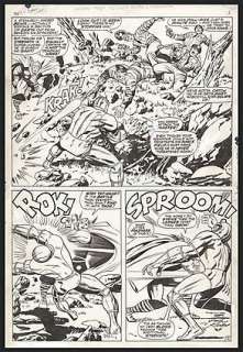 THOR (1966-96; 2009-11) Issue #140 Half Splash | ComicConnect