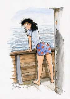 Bosschaert, Jan - 1 Original colour drawing - Sam - 2019 | Catawiki