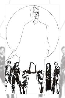 Jock | Firefly #1 concept cover sketch | Art of Jock