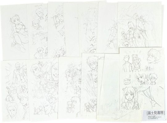 Takeaki Momose Hand-Drawn Draft Manuscripts "Matome × Saito!" (60 Sheets) | Mandarake (Big Web)