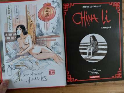 China Li 1 - Shangai +dessin original couleur - 1 Album - EO - 2018 | Catawiki