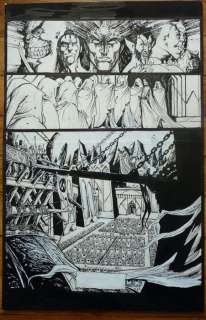 Pontet, Cyril - 1 Original page - Chroniques de la Lune Noire T12 - La Porte des Enfers - 2005 | Catawiki