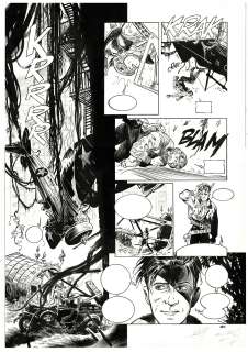 Hérenguel | The kong crew, Manhattan jungle, planche originale à l’encre de chine. | Septimus