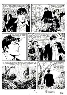 Brindisi, Bruno - 2 Original page - Dylan Dog Gigante #18 - "Tueentoun" - 2009 | Catawiki
