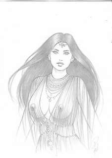 Laurent Paturaud - Pencil drawing - Succubes - Camilla | Catawiki