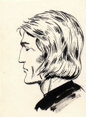 Bogusław Polch | „IK”, projekt postaci | Galeria Komiksu
