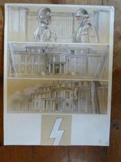 Le Hénanff, Fabrice - 1 Original preliminary page - Wannsee - 2016 | Catawiki