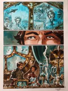 Lemercier, Gwendal - 1 Original colour page - Vortex - 2021 | Catawiki