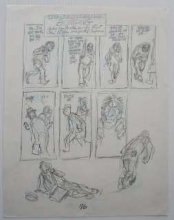 Will eisner - Original Sketch Page Bumping - City people notebook - 1 croquis original - 1989 | Catawiki