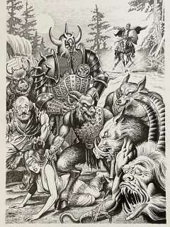 Stokes, John - 1 Original page - Warhammer - First Page; Agents of Chaos - Signed | Catawiki