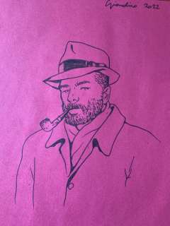 Giardino, Vittorio - 1 Original drawing - Max Fridman - 2022 | Catawiki