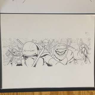 Ben Bishop | LAST RONIN II RE-EVOLUTION - ISSUES 1-5 - BKC CONNECTING COVER SET - (ORIGINAL ART) | Ben Bishop