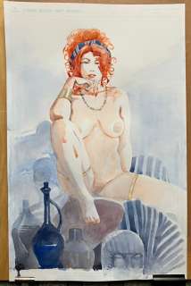 Reculé, Henri - 1 Original drawing - Cassio - Valeria à l’orientale - 2023 | Catawiki