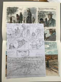 Hermann - 1 Original preliminary page - Duke T6 - Au delà de la Piste - 2022 | Catawiki