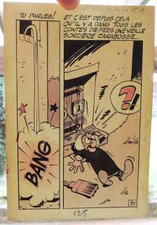 Tillieux, Maurice | Original page in Indian ink  - La vieille tige  - (1960) | Catawiki