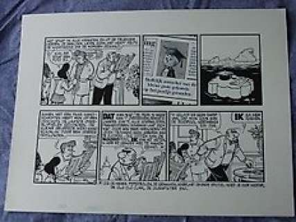 Stallaert, Dirk / Sleen, Marc - Original page  - Nero 132  - IJskoud geblaas  - (1995)