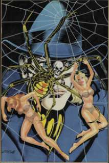 L. B. Cole - Suspense Comics #8 Cover Recreation Original Art (undated). Creator of more than 1,500 covers, - | Heritage