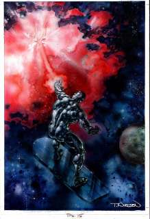 Cliff Nielsen Terese Nielsen - ruins #1 p 15 (painted splash) 1995