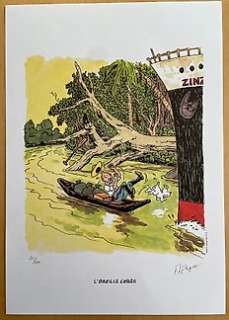 Exem - 1 Offset Print - Zinzin - L’Oreille Cassée - 2003 | Catawiki