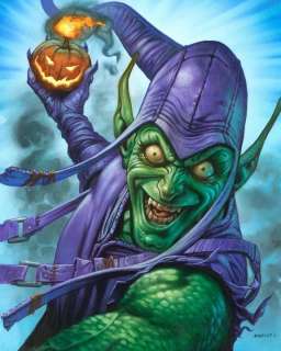Greg Staples - Green Goblin Painted Art - La - Signed