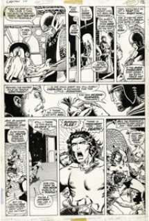 Barry Smith and Sal Buscema - Conan the Barbarian #10, page 11 Original Art (Marvel, 1971). Barry Smith’s - | Heritage