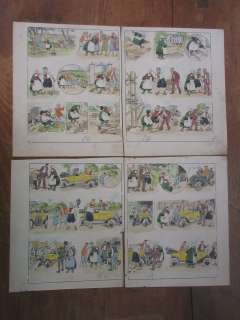 PINCHON Joseph Porphyre Bécassine (en promenade et voiture) Ensemble… | misc / divers