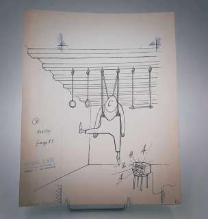 Georges Blondeaux, dit "Gébé" (1929-2004) pour SPORT & VIE Gymnaste… | misc / divers