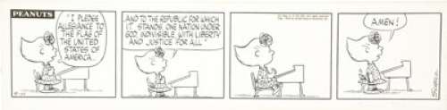 Charles Schulz - Peanuts Daily Comic Strip Original Art, dated 9-11-63 (United Feature Syndicate, 1963). - | Heritage