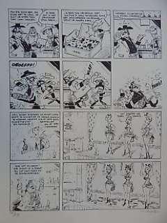 Morris - 1 Silkscreen - Lucky Luke - Hulp-Sherrif | Catawiki