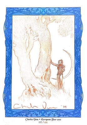 Charles Vess Peter Pan - European Tour 2010 sketch | Raremarq (Buy It Now)