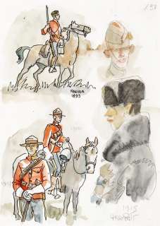 Pratt Hugo - "Jesuit Joe - Royal Canadian Mounted | Urania Casa d’Aste