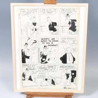 Lot 61 - Bud Sagendorf (1915-1994) Popeye, 1947 Planche originale signée en…