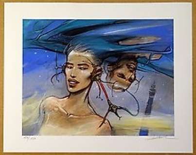 Bilal, Enki - 1 Estampe Pigmentaire - Compiègne - 2022 | Catawiki