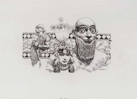 Sergio Toppi | The Sumerians | Art-Rite