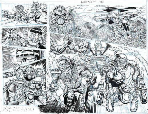 Jake Smith | RoboWolf - #2 Page 02-03 DPS | Kinetic Collectibles