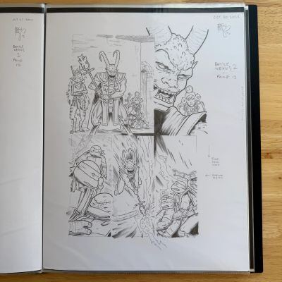 Ben Bishop | TMNT BATTLE NEXUS #2 - PAGE 13 - (ORIGINAL ART) | Ben Bishop