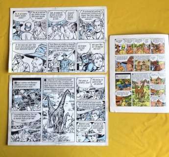 Biddeloo, Karel / Studio Wandersteen - 1 Original page - Safari 7 - De Witte giraf - 1971 | Catawiki