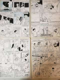 Buth - 4 Original page - Op zoek naar de Zonne-eilanden - 1949 | Catawiki