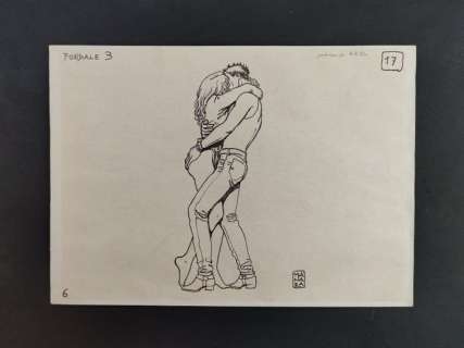 Manara, Milo - 1 Original drawing - Kamasutra - Fondale 3 | Catawiki